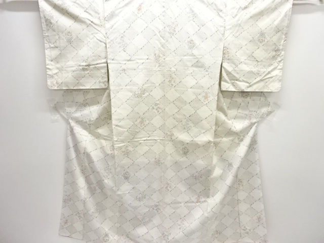 Japanese Kimono / Tsumugi Omeshi Silk